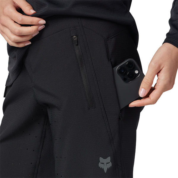 Product image of Fox Racing - Defend Short (Womens) (MTB) SKU:32189-001-10 | Colors: Blk | Sizes: 10–16 | Designed for Mountain Bike, BMX and E-Bike riders | Available at BTO Sports