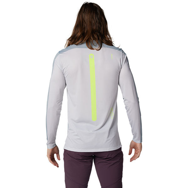 Product image of Fox Racing - Flexair Aviation Long Sleeve Race Jersey (MTB) SKU:32353-038-L | Sizes: SM, MD, LG, XL, 2XL | Designed for Mountain Bike, BMX and E-Bike riders | Available at BTO Sports