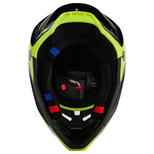 studio product photo of Fox Racing SKU 31438-019-Y for motocross helmet, dirt bike, motocross, off road.