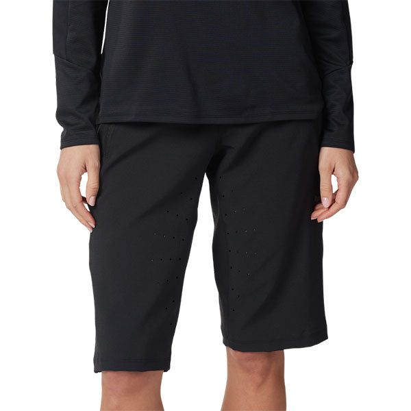 Product image of Fox Racing - Defend Short (Womens) (MTB) SKU:32189-001-8 | Colors: Blk | Sizes: 10–16 | Designed for Mountain Bike, BMX and E-Bike riders | Available at BTO Sports