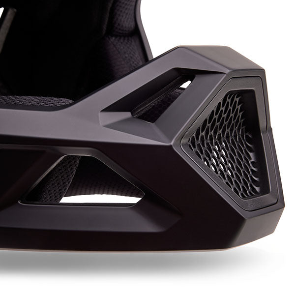 Product image of Fox Racing - Rampage Matte Black Helmet (MTB) SKU:32212-255-S | Sizes: XS–2X | Designed for Mountain Bike, BMX and E-Bike riders | Available at BTO Sports