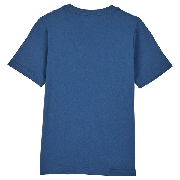 Crisp studio image on a white background of Fox Racing Fox Legacy Basic Tee (Youth); showing tee fit, printed graphics, and crew neckline