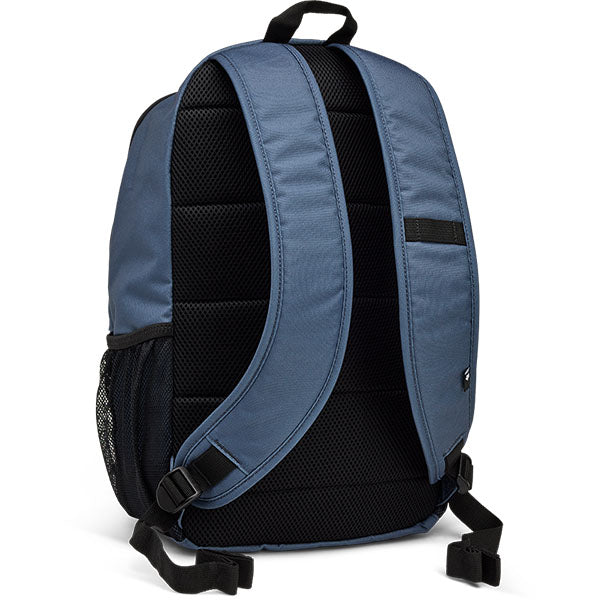 Fox Racing Clean Up Backpack SKU 32790 Graphite back view showing padded shoulder straps and back panel