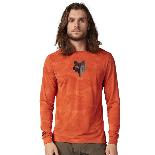 Product image of Fox Racing - Ranger TruDri Long Sleeve Jersey (MTB) SKU:32365-552-L | Sizes: SM, MD, LG, XL, 2XL | Designed for Mountain Bike, BMX and E-Bike riders | Available at BTO Sports