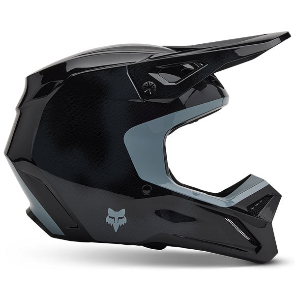 studio product photo of Fox Racing SKU 32018-001-Y for motocross helmet, dirt bike, motocross, off road.