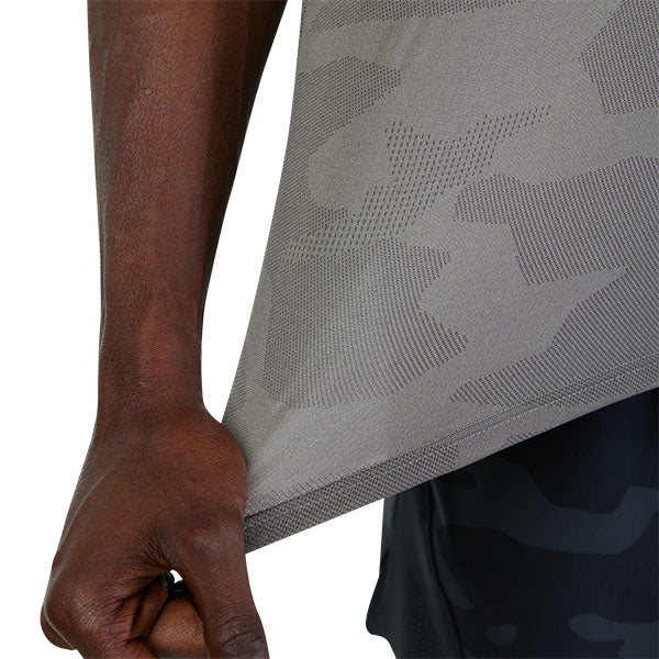 High-resolution studio image of Fox Racing Rep Jacquard Tank; showing sleeveless cut, hem shape, and printed or woven branding; SKU 30977-343-S