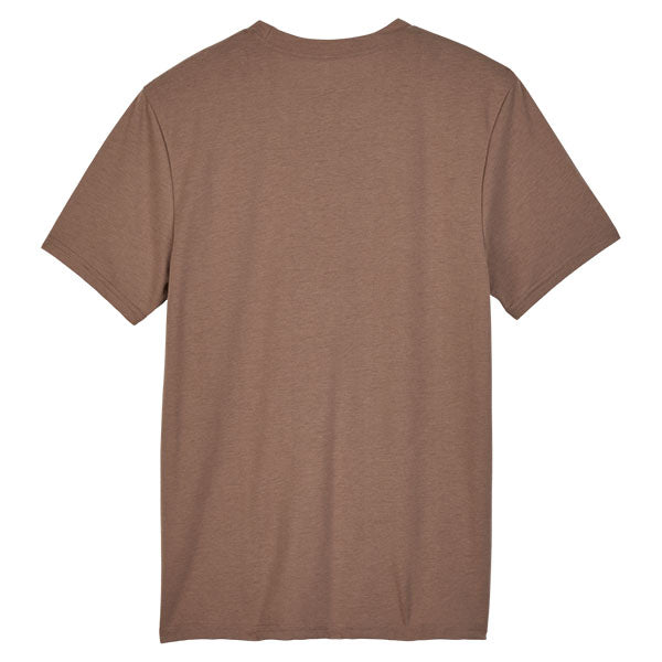 High-resolution studio image of Fox Racing Non Stop Tech Tee; showing tee fit, printed graphics, and crew neckline; SKU 31688-001-S