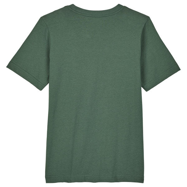 Clean studio shot of Fox Racing Shepherds Premium Tee (Youth); showing tee fit, printed graphics, and crew neckline; SKU 32294-041-YS