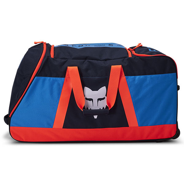 Fox Racing Shuttle 180 Race Spec Roller Gearbag SKU 32513 True Blue interior view
