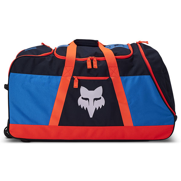 Fox Racing Shuttle 180 Race Spec Roller Gearbag SKU 32513 True Blue front view