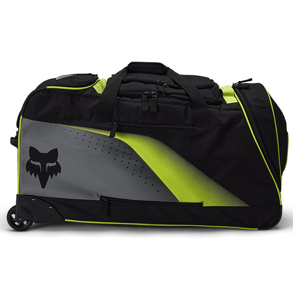 Fox Racing Shuttle Divider Roller Gearbag SKU 32337 Cloud Gray front view