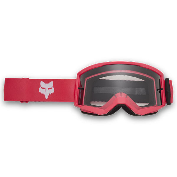 Fox Racing Main Core Goggle - frame flexibility and fit demonstration SKU 32985-001-OS