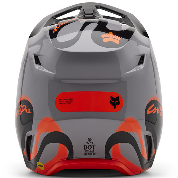 studio product photo of Fox Racing SKU 33123-172, sizes XS to XXL for motocross helmet, dirt bike, motocross, off road.