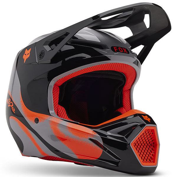 studio product photo of Fox Racing SKU 33123-110-2X, sizes XS to XXL for motocross helmet, dirt bike, motocross, off road.