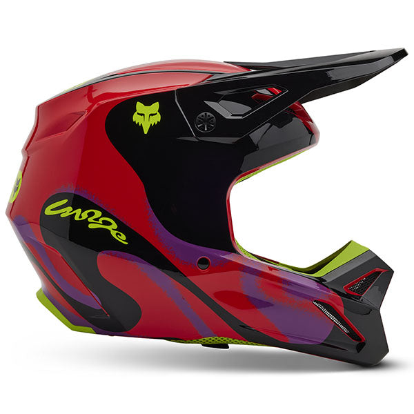 studio product photo of Fox Racing SKU 33123-172, sizes XS to XXL for motocross helmet, dirt bike, motocross, off road.