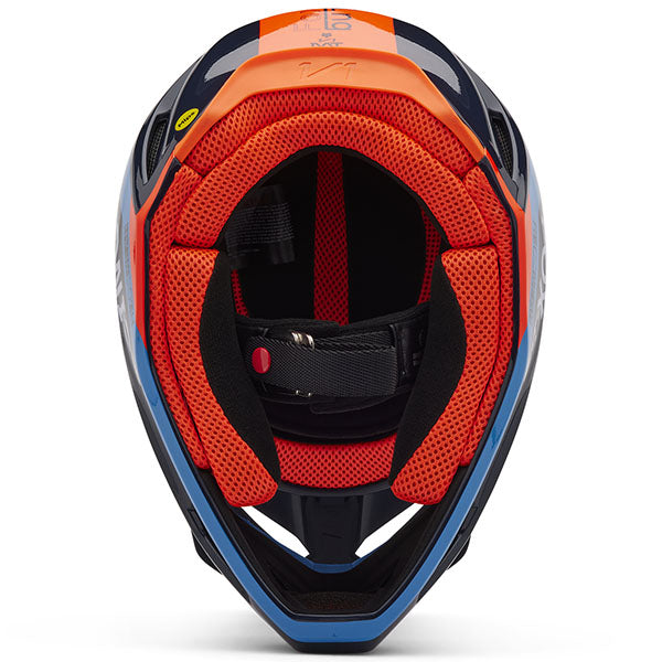 studio product photo of Fox Racing SKU 33000-329, sizes XS to XXL for motocross helmet, dirt bike, motocross, off road.