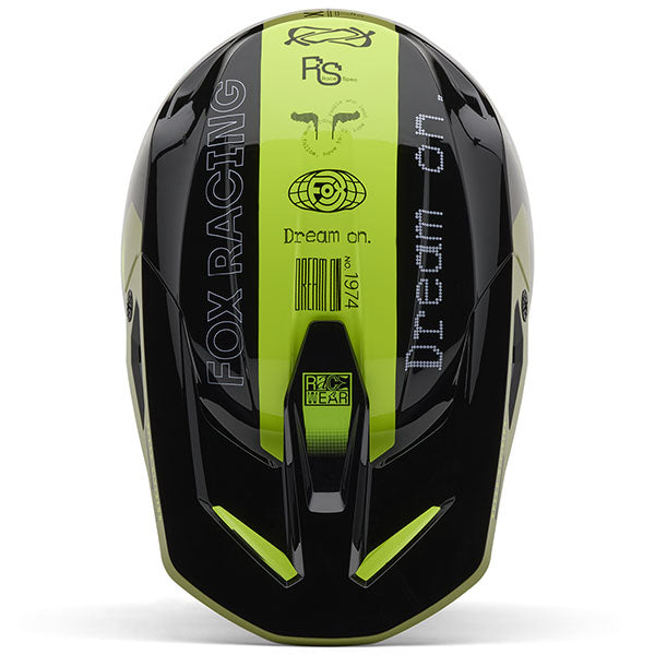 studio product photo of Fox Racing SKU 33000-329, sizes XS to XXL for motocross helmet, dirt bike, motocross, off road.
