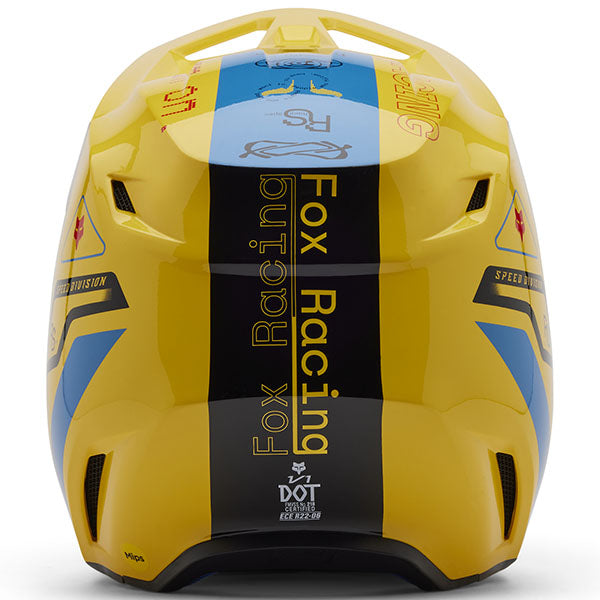 studio product photo of Fox Racing SKU 33000-110, sizes XS to XXL for motocross helmet, dirt bike, motocross, off road.