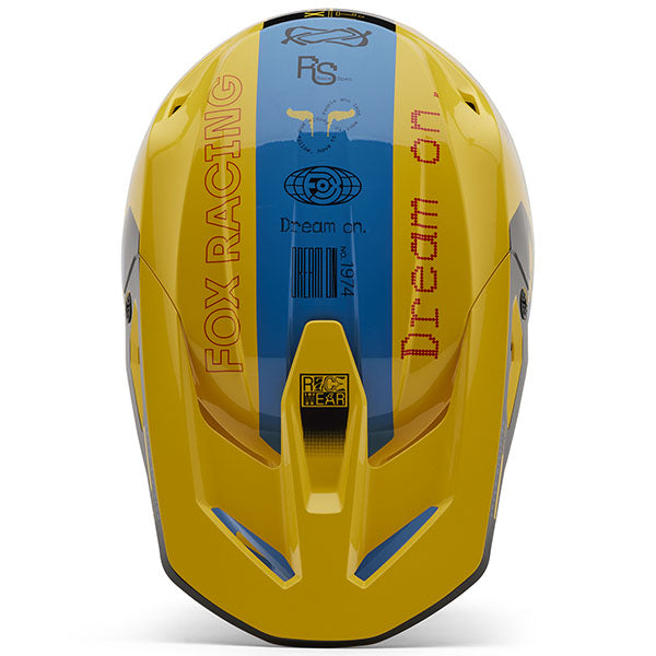 studio product photo of Fox Racing SKU 33000-329, sizes XS to XXL for motocross helmet, dirt bike, motocross, off road.