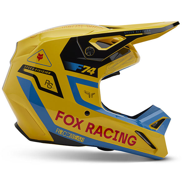 studio product photo of Fox Racing SKU 33000-274, sizes XS to XXL for motocross helmet, dirt bike, motocross, off road.