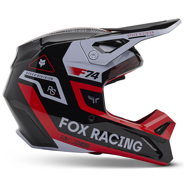 studio product photo of Fox Racing SKU 33000-274, sizes XS to XXL for motocross helmet, dirt bike, motocross, off road.