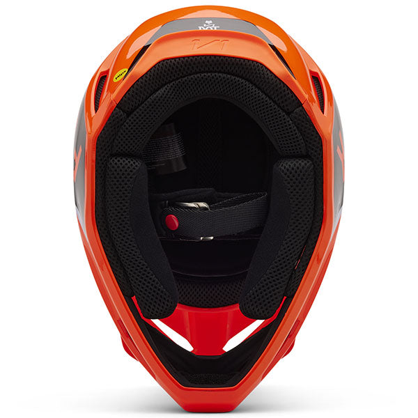 studio product photo of Fox Racing SKU 32999-001, sizes XS to XXL for motocross helmet, dirt bike, motocross, off road.