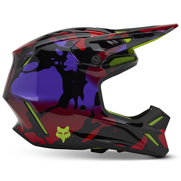studio product photo of Fox Racing SKU 32998-130, sizes XS to XXL for motocross helmet, dirt bike, motocross, off road.