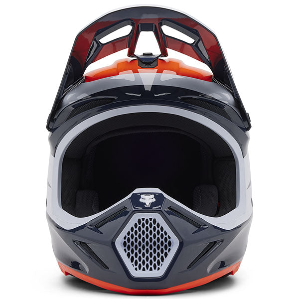 studio product photo of Fox Racing SKU 32997-001-2X, sizes XS to XXL for motocross helmet, dirt bike, motocross, off road.