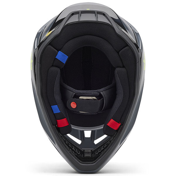 studio product photo of Fox Racing SKU 32997-188, sizes XS to XXL for motocross helmet, dirt bike, motocross, off road.