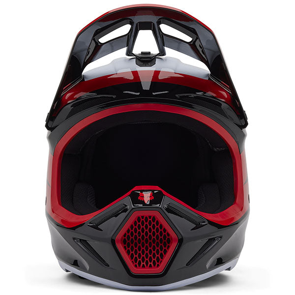 studio product photo of Fox Racing SKU 32997-103, sizes XS to XXL for motocross helmet, dirt bike, motocross, off road.