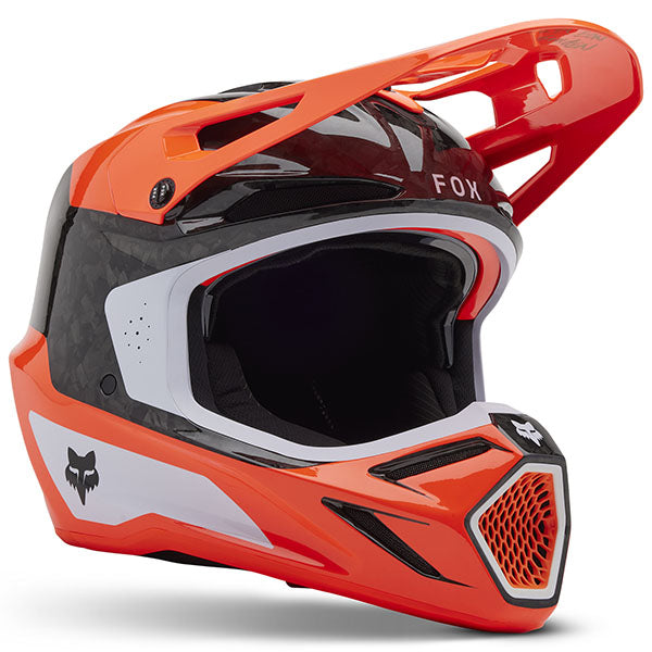 studio product photo of Fox Racing SKU 32993-110, sizes XS to XXL for motocross helmet, dirt bike, motocross, off road.