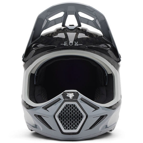 studio product photo of Fox Racing SKU 32993-110, sizes XS to XXL for motocross helmet, dirt bike, motocross, off road.