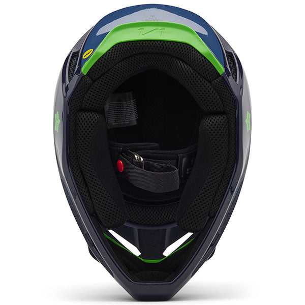studio product photo of Fox Racing SKU 32046-001, sizes XS to XXL for motocross helmet, dirt bike, motocross, off road.