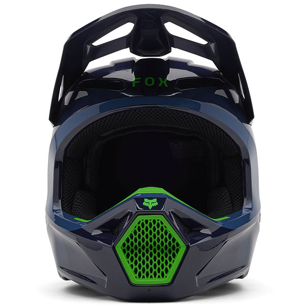 studio product photo of Fox Racing SKU 32046-007, sizes XS to XXL for motocross helmet, dirt bike, motocross, off road.