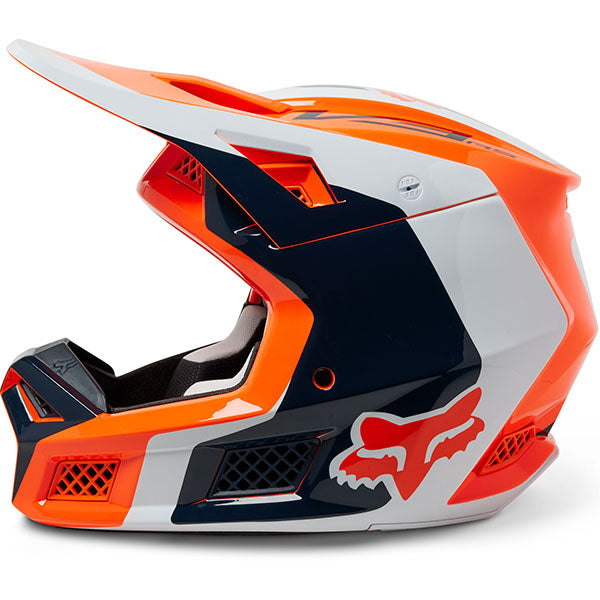 studio product photo of Fox Racing SKU 29639-018, sizes SM to XL for motocross helmet, dirt bike, motocross, off road.