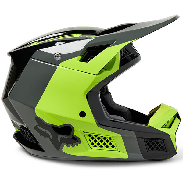 studio product photo of Fox Racing SKU 29639-824, sizes SM to XL for motocross helmet, dirt bike, motocross, off road.