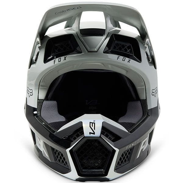 studio product photo of Fox Racing SKU 29641-551, sizes SM to XL for motocross helmet, dirt bike, motocross, off road.