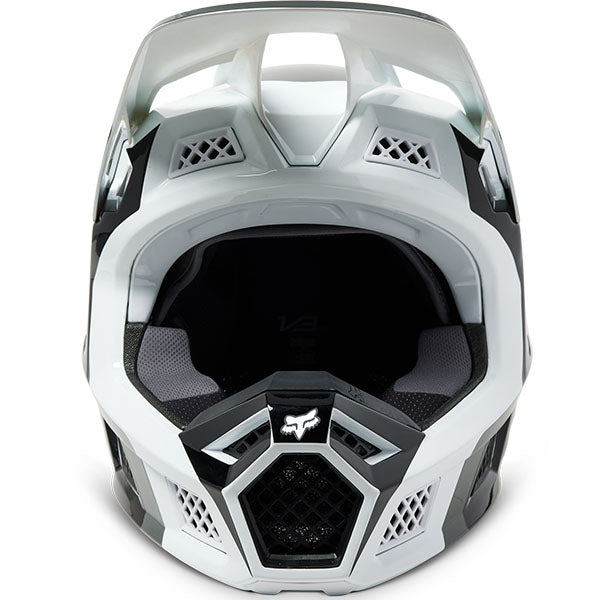 studio product photo of Fox Racing SKU 29639-018, sizes SM to XL for motocross helmet, dirt bike, motocross, off road.