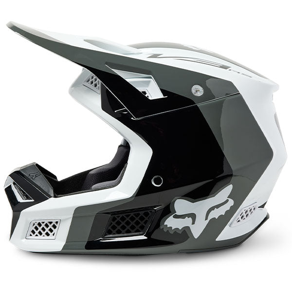 studio product photo of Fox Racing SKU 29639-018, sizes SM to XL for motocross helmet, dirt bike, motocross, off road.