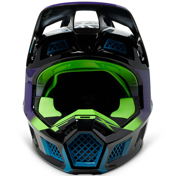 studio product photo of Fox Racing SKU 29653-149, sizes SM to XL for motocross helmet, dirt bike, motocross, off road.
