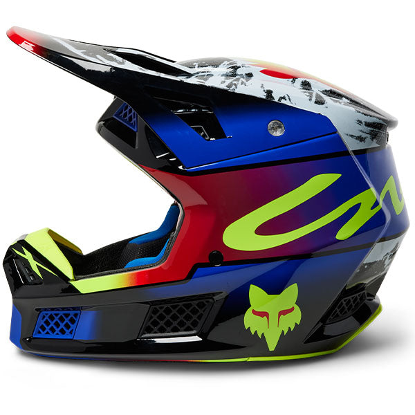 studio product photo of Fox Racing SKU 29653-149, sizes SM to XL for motocross helmet, dirt bike, motocross, off road.