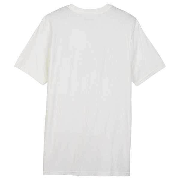 Clean studio shot of Fox Racing Fox x Kawasaki Premium Tee; showing tee fit, printed graphics, and crew neckline; SKU 32060-001-S