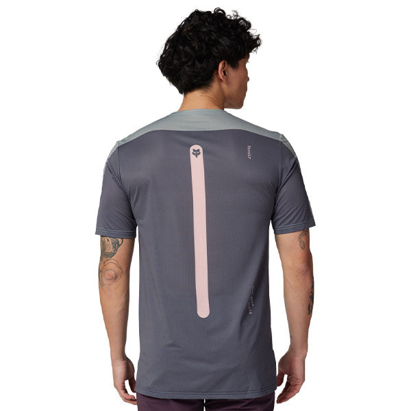 Product image of Fox Racing - Flexair Aviation Race Jersey (MTB) SKU:32351-038-XL | Sizes: SM, MD, LG, XL, 2XL | Designed for Mountain Bike, BMX and E-Bike riders | Available at BTO Sports