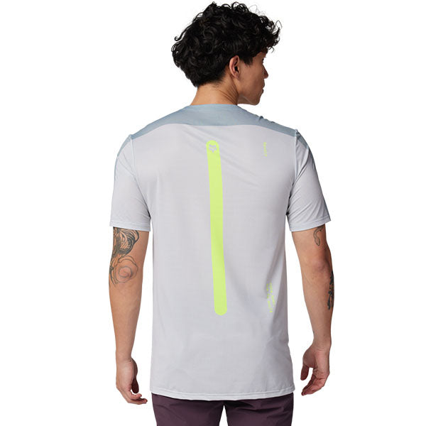 Product image of Fox Racing - Flexair Aviation Race Jersey (MTB) SKU:32351-447-M | Sizes: SM, MD, LG, XL, 2XL | Designed for Mountain Bike, BMX and E-Bike riders | Available at BTO Sports