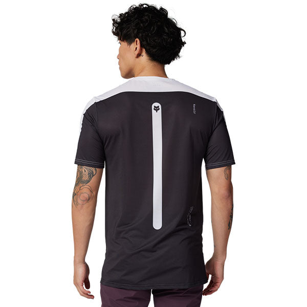 Product image of Fox Racing - Flexair Aviation Race Jersey (MTB) SKU:32351-008-M | Sizes: SM, MD, LG, XL, 2XL | Designed for Mountain Bike, BMX and E-Bike riders | Available at BTO Sports