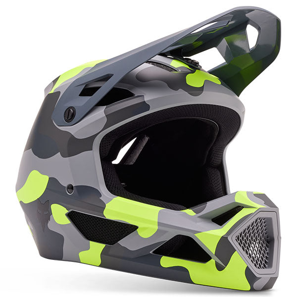 Product image of Fox Racing - Rampage Camo Helmet (MTB) SKU:32210-247-2X | Sizes: XS–2X | Designed for Mountain Bike, BMX and E-Bike riders | Available at BTO Sports