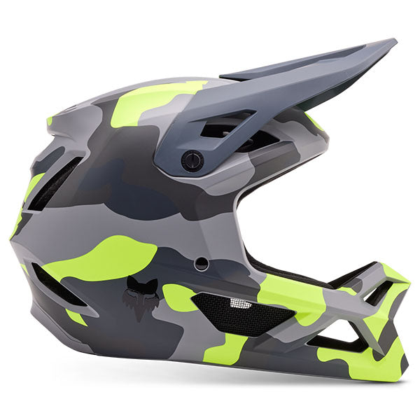 Product image of Fox Racing - Rampage Camo Helmet (MTB) SKU:32210-463-2X | Sizes: XS–2X | Designed for Mountain Bike, BMX and E-Bike riders | Available at BTO Sports