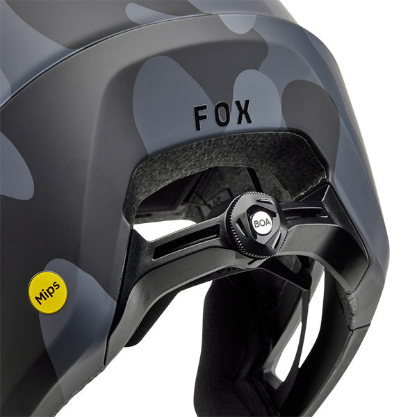 Product image of Fox Racing - Dropframe Pro Runn Helmet (MTB) SKU:31453-099-S | Sizes: SM, MD, LG | Designed for Mountain Bike, BMX and E-Bike riders | Available at BTO Sports