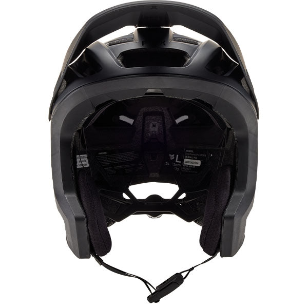 Product image of Fox Racing - Dropframe Pro Runn Helmet (MTB) SKU:31453-247-L | Sizes: SM, MD, LG | Designed for Mountain Bike, BMX and E-Bike riders | Available at BTO Sports