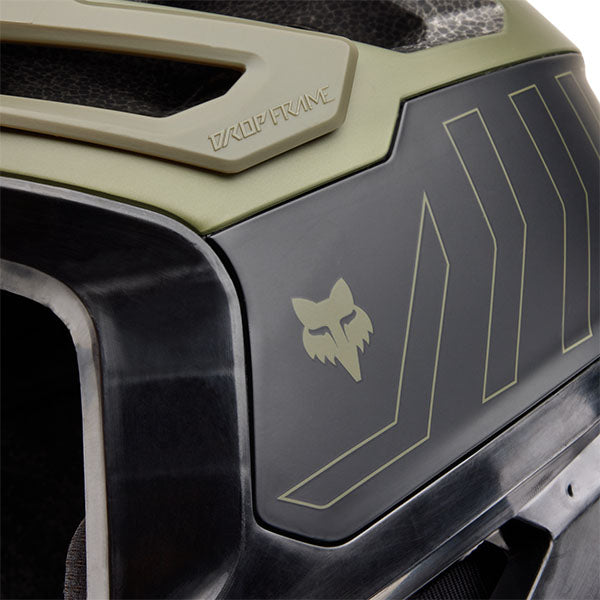 Product image of Fox Racing - Dropframe Pro Runn Helmet (MTB) SKU:31453-247-S | Sizes: SM, MD, LG | Designed for Mountain Bike, BMX and E-Bike riders | Available at BTO Sports